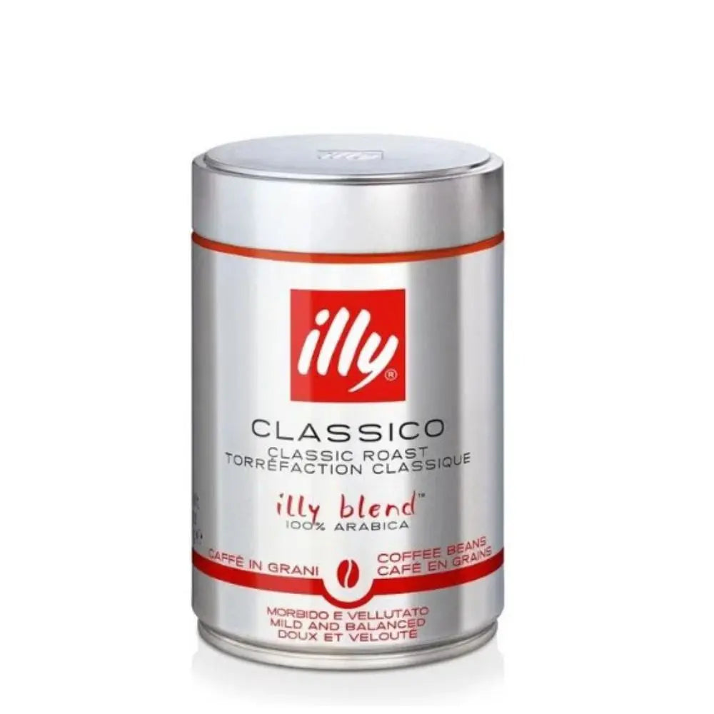 Café Illy en Grano Classico 250g — blend 100% arábica de tueste medio