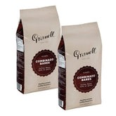 2x Café Granell Combinado Bares en Grano 1kg — 100% robusta para cafeterías y consumo intensivo