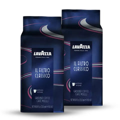 Pack 2x Café Lavazza Filtro Classico Molido 226g — molienda para cafetera de filtro