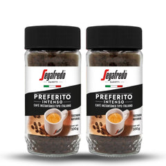 2x Segafredo Preferito Intenso Instantáneo 100g — instantáneo 9/10, notas de cacao y caramelo