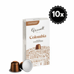 100 Cápsulas Granell Colombia Nespresso — cápsulas Nespresso de origen Colombia