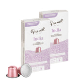 2x Cápsulas Granell India Nespresso — cápsulas Nespresso de India, notas especiadas y terrosas