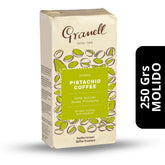 Café Granell Pistacho Molido 250g — 100% arábica aromatizado, aroma exótico a pistacho
