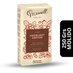 Café Granell Avellana Molido 250g — 100% arábica aromatizado, sabor a avellana tostada