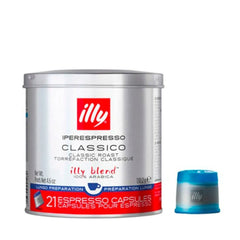 Café Illy Iperespresso Lungo 21 Cápsulas — sistema Illy exclusivo para taza larga