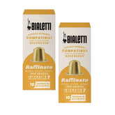 2x Cápsulas Bialetti Raffinato Nespresso — notas dulces, acidez refinada y cuerpo envolvente