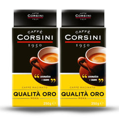 2x - Café Corsini Qualita Oro 250grs