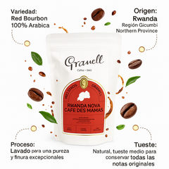 Café Granell Rwanda Nova — café de especialidad de Ruanda con propósito social