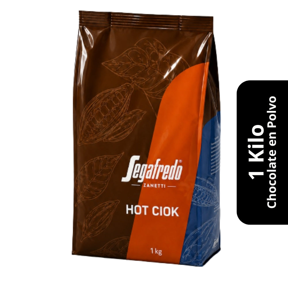 Chocolate Caliente Segafredo Hot Ciok 1kg — chocolate cremoso con sabor profundo a cacao
