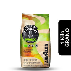 Café Lavazza Humeco Bio Organic en Grano 1kg — 100% arábica bio-organic, sostenible y premium