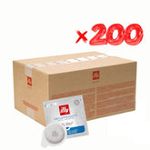 Pods Illy Descafeinado 200 unidades E.S.E — 100% arábica sin cafeína para cafeteras de pods