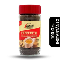 Café Segafredo Preferito Instantáneo 100g — espresso en segundos, aroma intenso y equilibrado