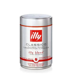 Café Illy en Grano Classico 250g — blend 100% arábica de tueste medio