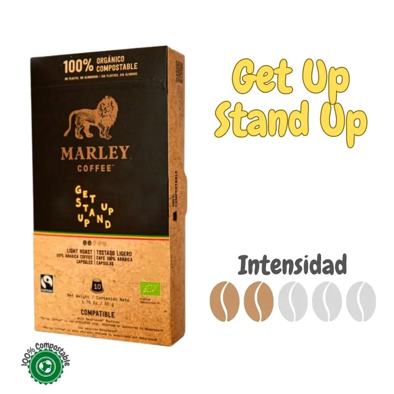 Café Marley Get Up Stand Up Cápsulas Nespresso®
