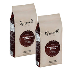 2x Café Granell Combinado Bares en Grano 1kg — 100% robusta para cafeterías y consumo intensivo