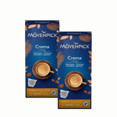 2x Mövenpick Crema Lungo cápsulas Nespresso® — pack 2x cápsulas suizas, lungo cremoso