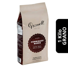Café Granell Combinado Bares en Grano 1kg — 100% robusta de cuerpo denso y sabor potente