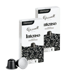 2x Cápsulas Granell Intenso Nespresso — cápsulas Nespresso espresso intenso y persistente