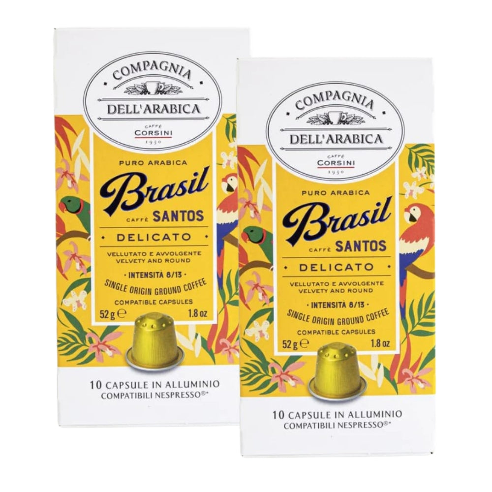 2X - Corsini Brasil cápsulas para Nespresso