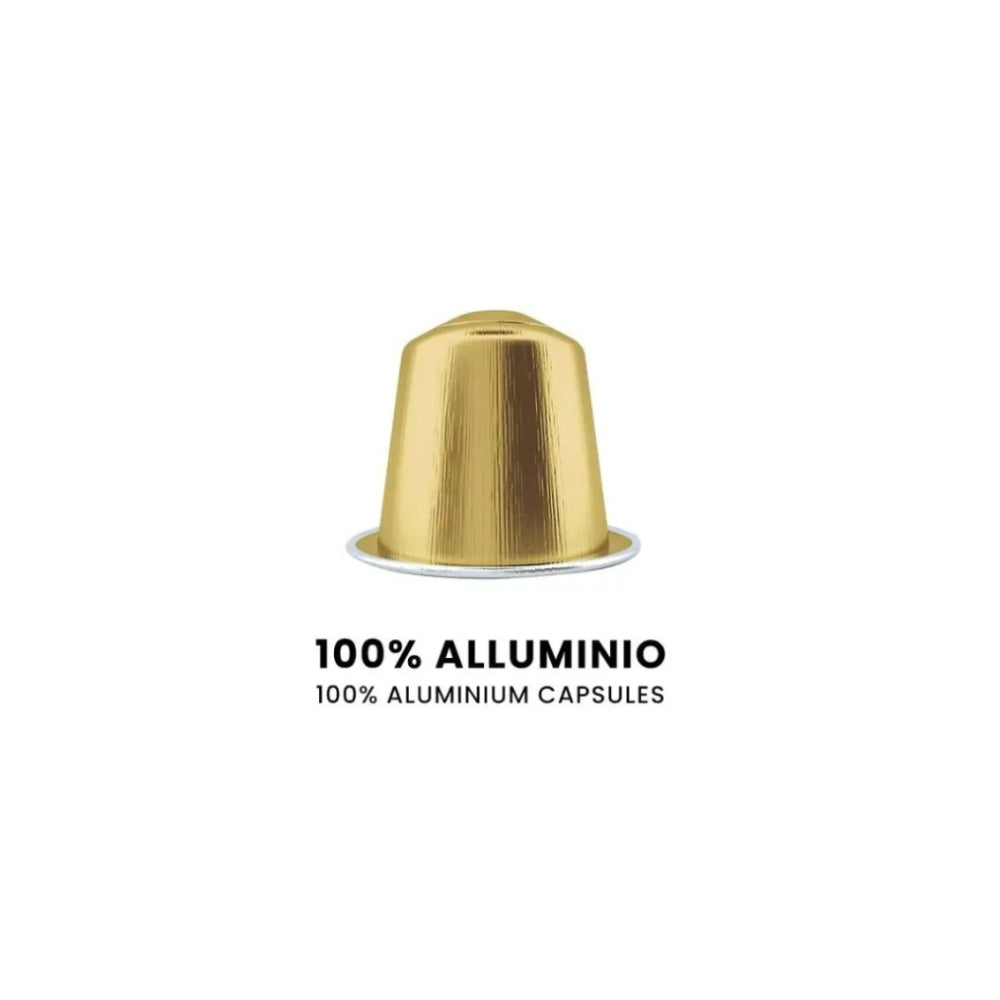 2x Cápsulas Bialetti Raffinato Nespresso — cápsulas de aluminio vista detalle