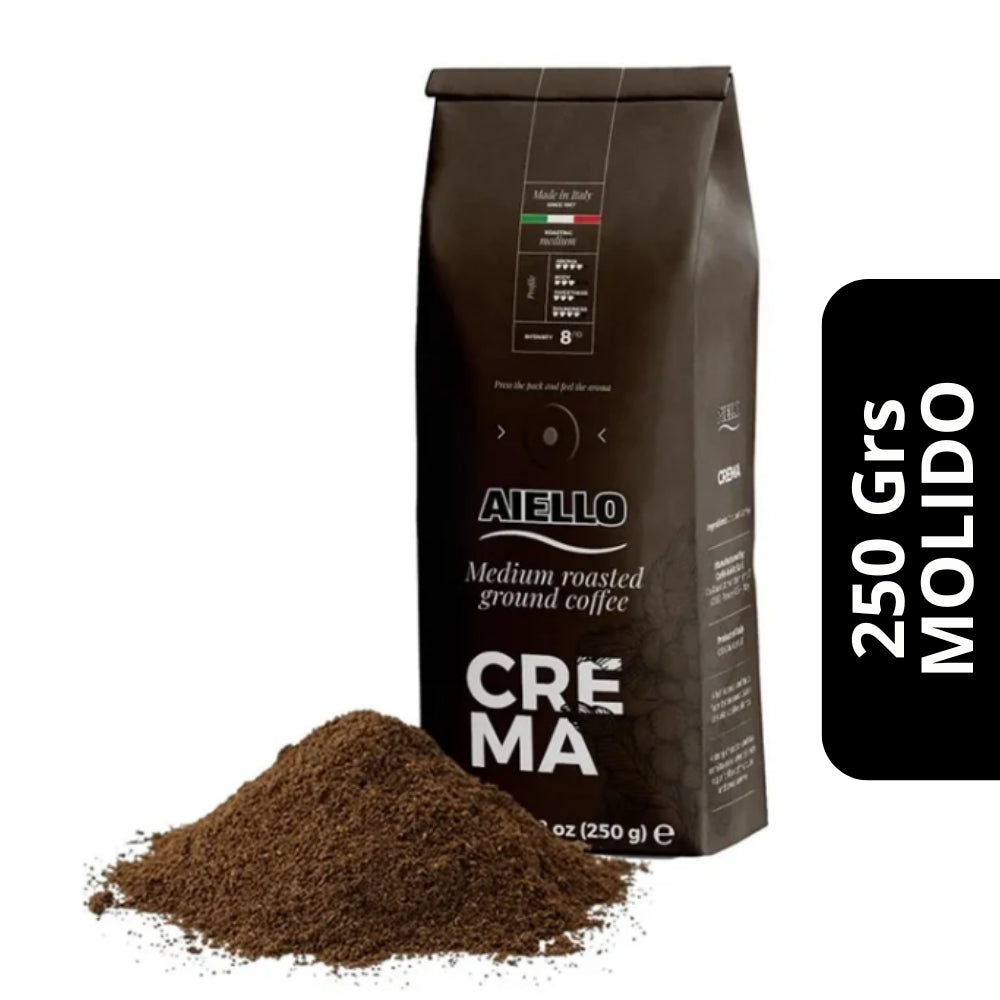 Café Molido Aiello Crema 250grs