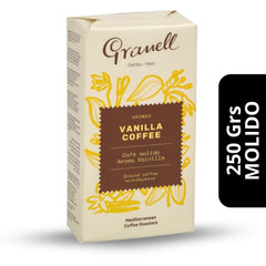 Café Granell Vainilla Molido 250g — 100% arábica aromatizado, aroma irresistible a vainilla