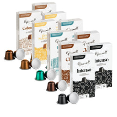 Pack 100 Cápsulas Mix Granell para Nespresso — variedad de intensidades y sabores