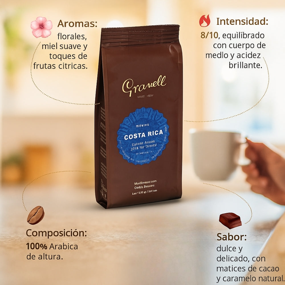 Café Granell Costa Rica en Grano — segunda imagen del producto