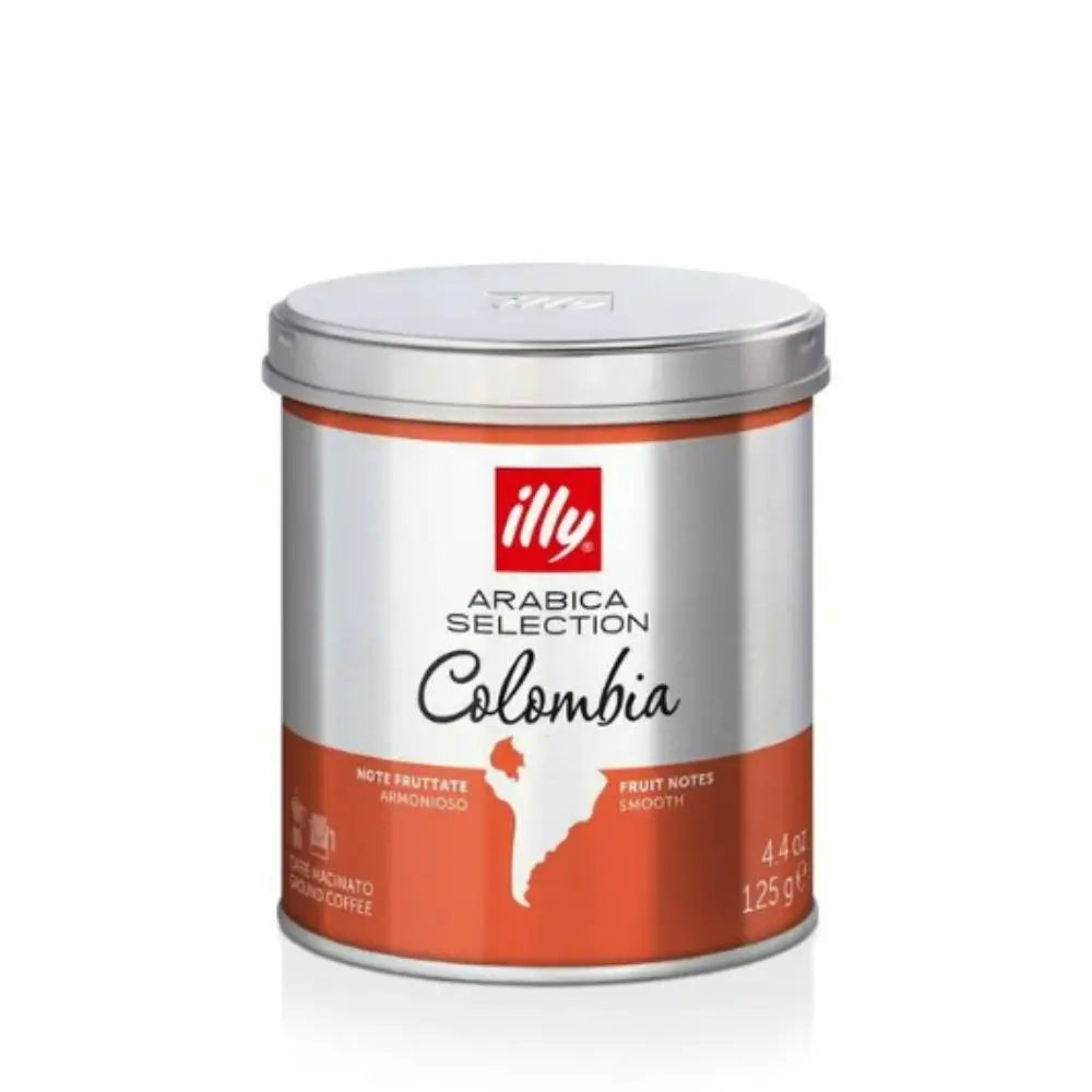 Café Illy Molido Colombia 125g — 100% arábica Arabica Selection Colombia, notas frutales