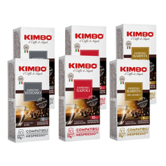 60 Cápsulas Mix Kimbo para Nespresso
