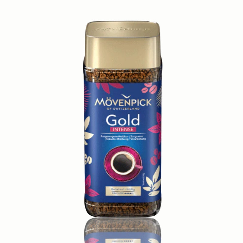 Café Instantáneo Mövenpick Intenso 100g — instantáneo suizo Mövenpick, perfil intenso