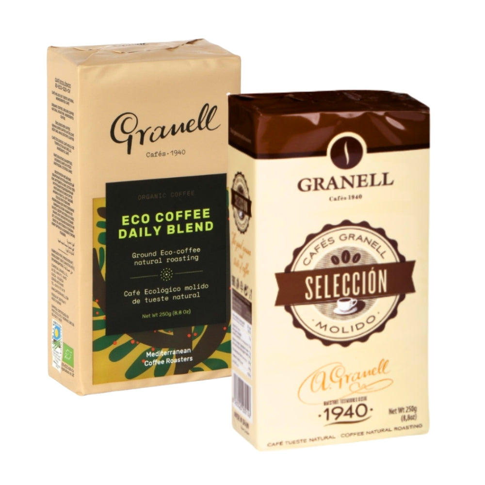 Pack Duo Granell Molido — Selección 250g y Eco Daily Blend 250g, dos blends para explorar