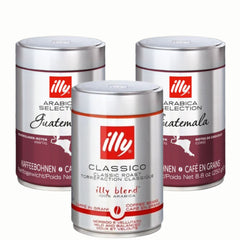 Pack Café Illy en Grano Guatemala Arabica Selection — notas cítricas y florales, 100% arábica