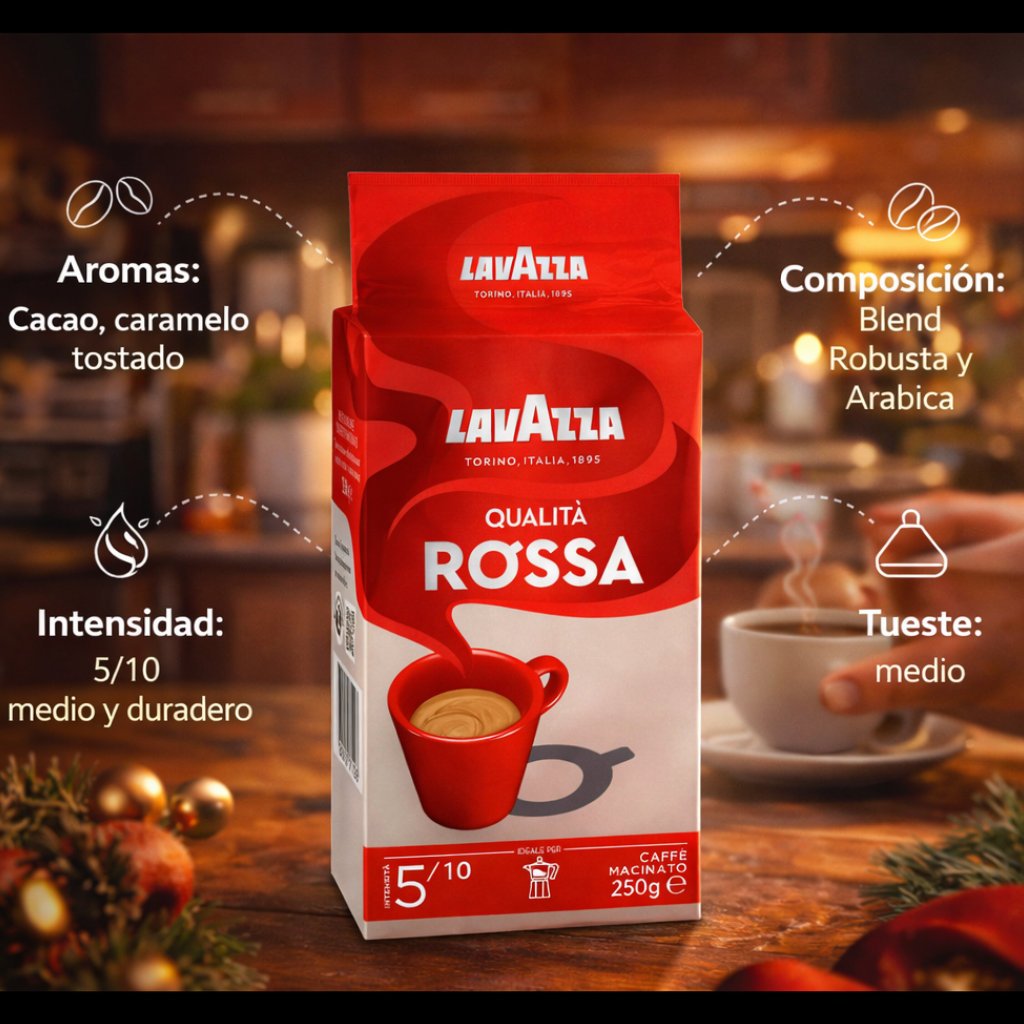 Café Lavazza Qualità Rossa — segunda imagen del producto