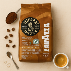 Café Lavazza Tierra Selection — segunda imagen del producto en grano
