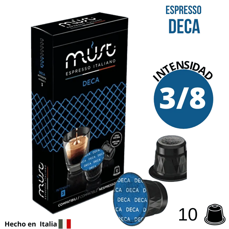 Must Decaf cápsulas Nespresso®