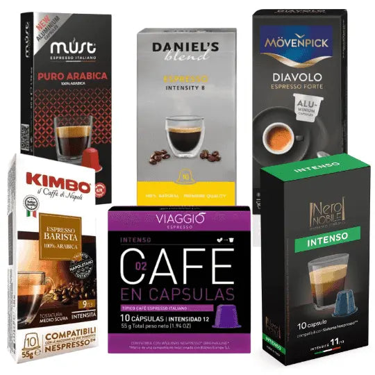 Pack Intenso 60 Cápsulas Compatibles Nespresso | luscoffeelovers.com