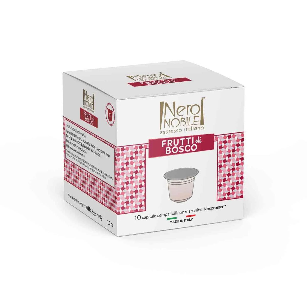 Té frutos del Bosque cápsulas nespresso
