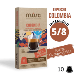 Must Colombia cápsulas Compostables Nespresso®