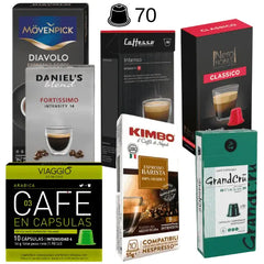 Pack Equilibrio 70 Cápsulas Nespresso | luscoffeelovers.com
